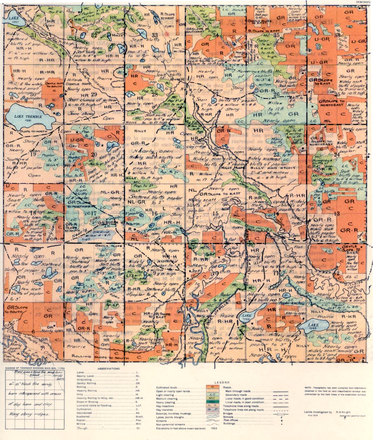 Township 52 Range 4 w 4th 1924