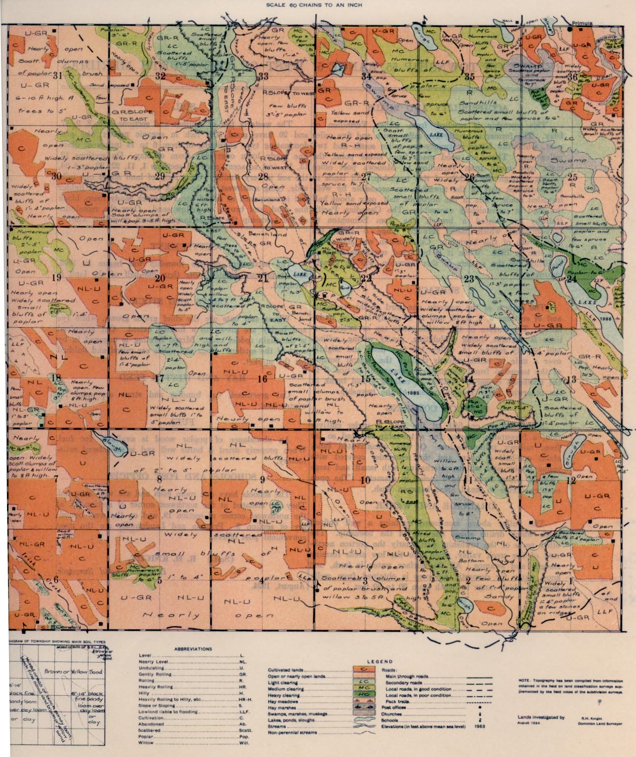 Township 55 Range 5 w 4th 1924