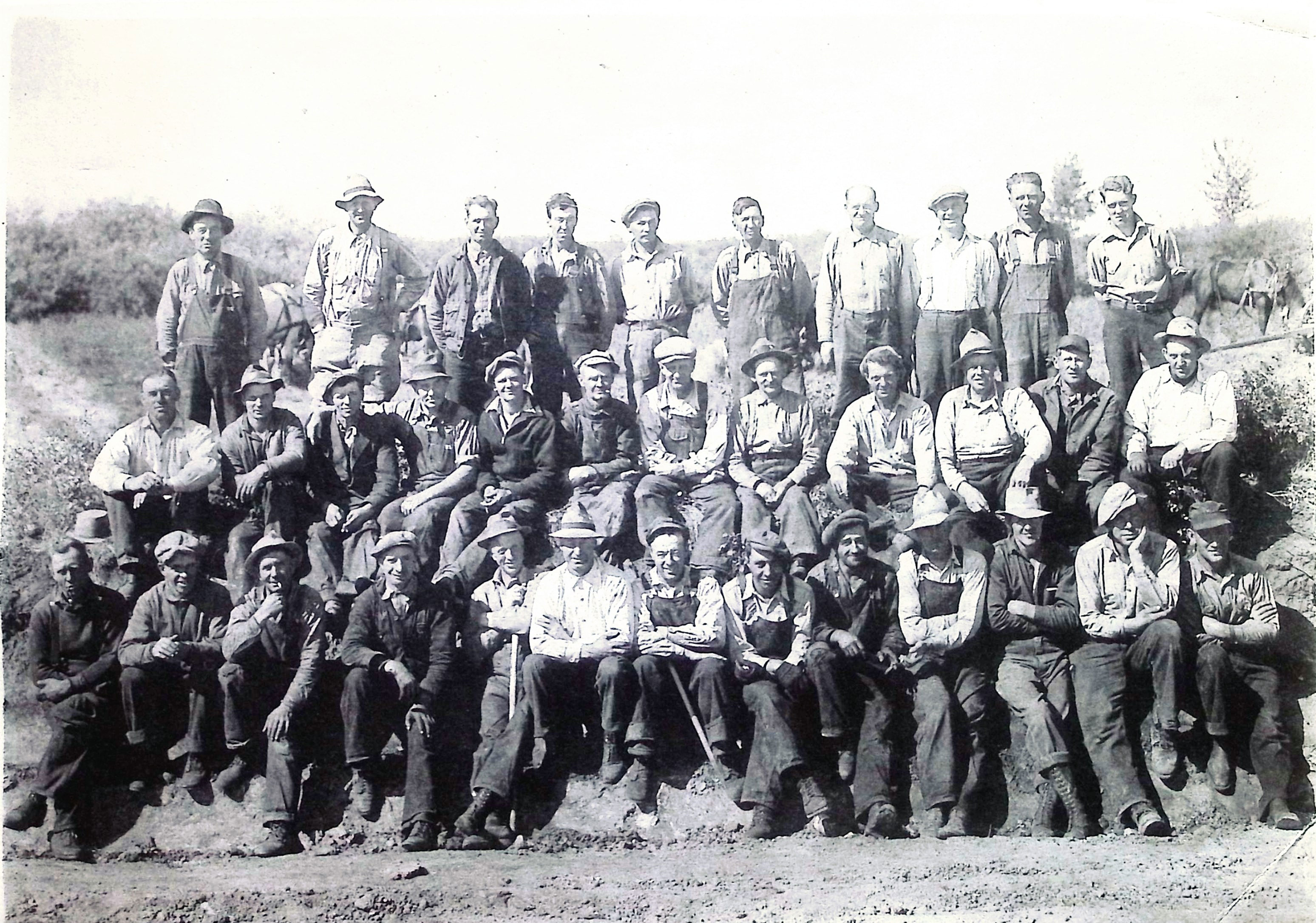 1928 Railway workers