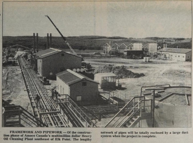 1985 Amoco Plant construction
