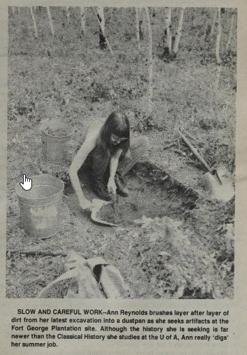 student searching for clues