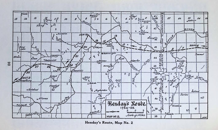 Map of September and October