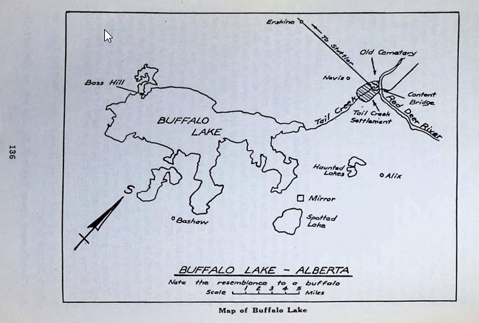 Buffalo Lake Map