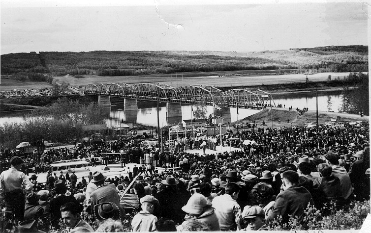 Elk Point Bridge Opening 1950