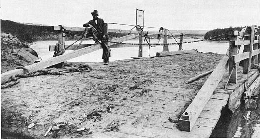 Charles Magnusson on ferry 1913