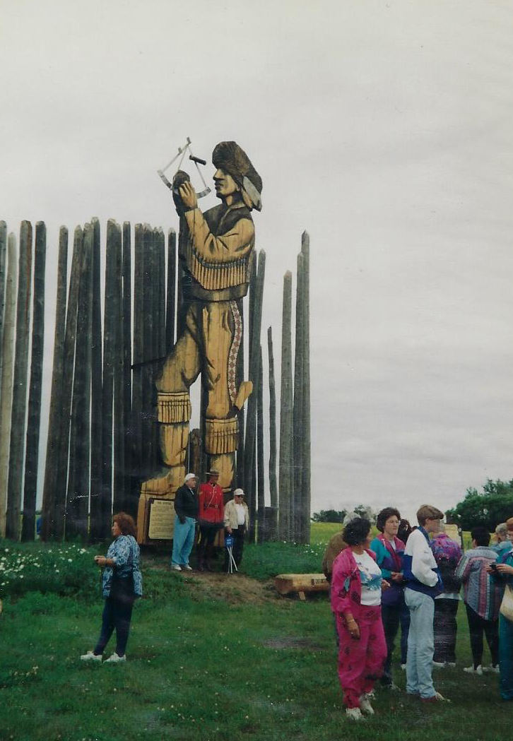 Peter Fidler Statue