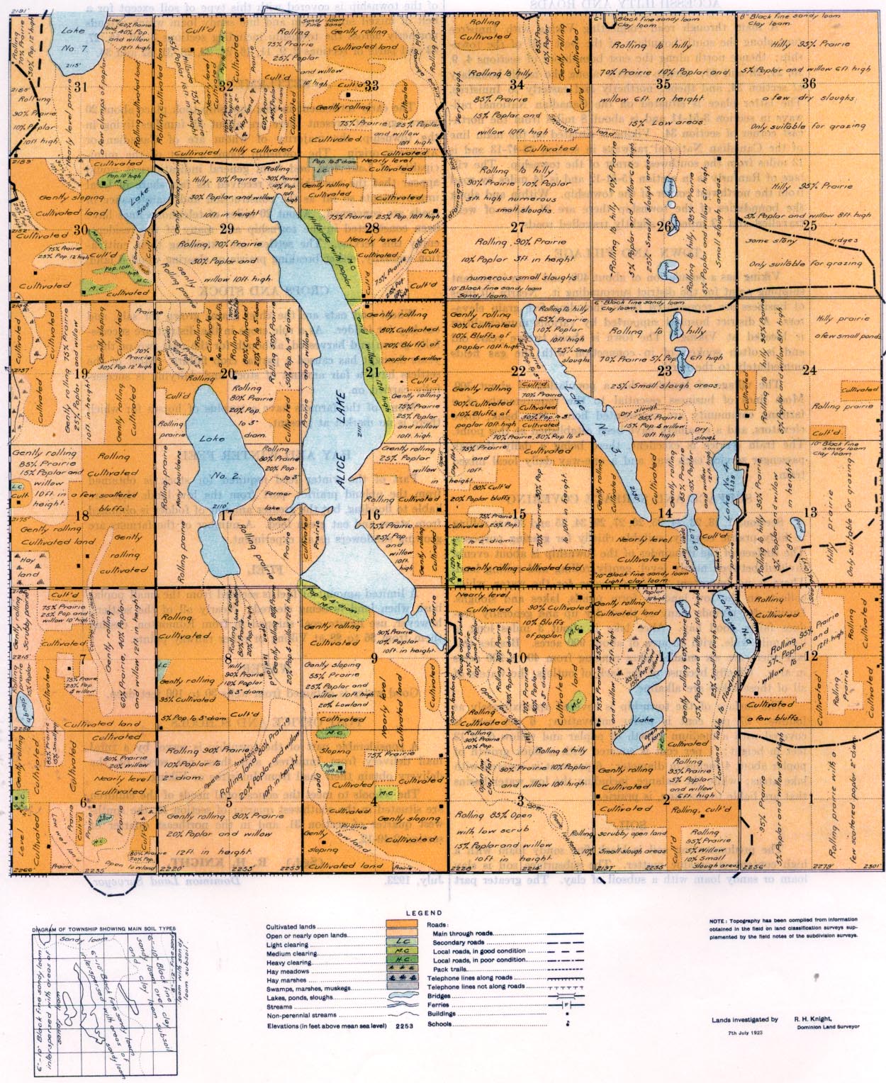 Township 49 Range 11 w 4th 1924