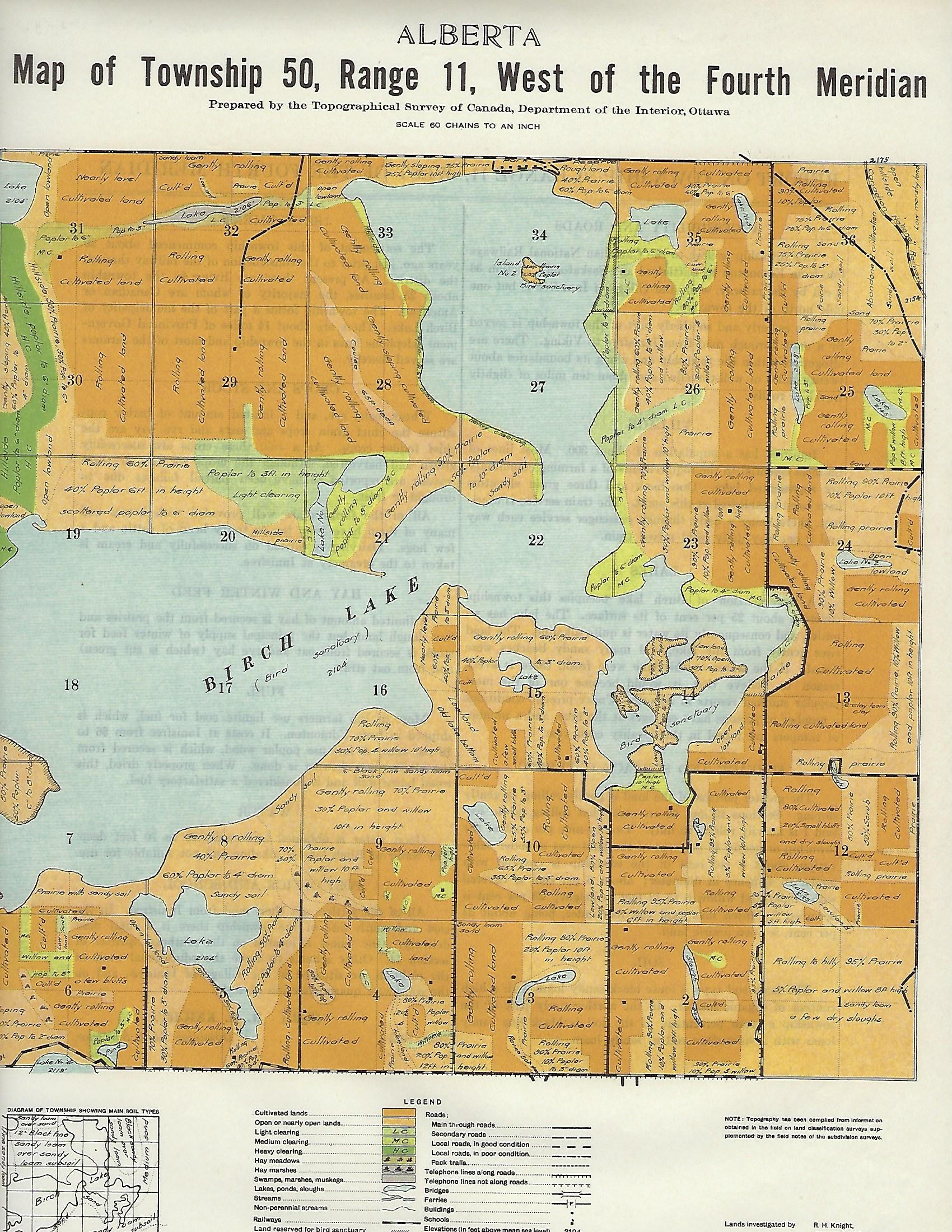 Township 50 Range 11 w 4th 1924