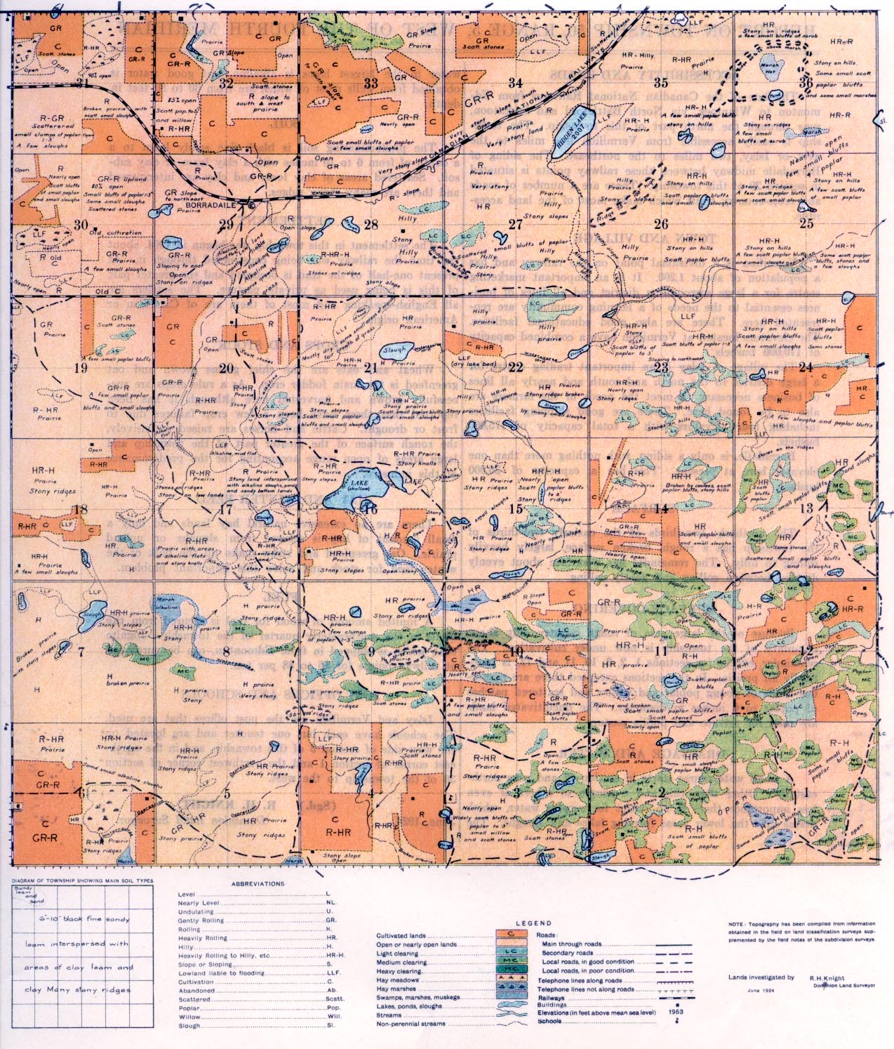 Township 50 Range 5 w 4th 1924
