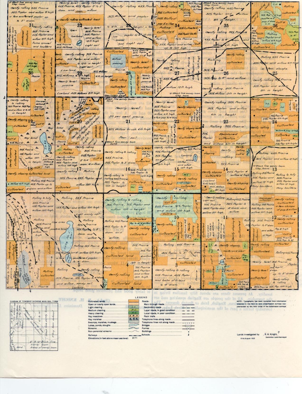 Township 51 Range 10 w 4th 1924