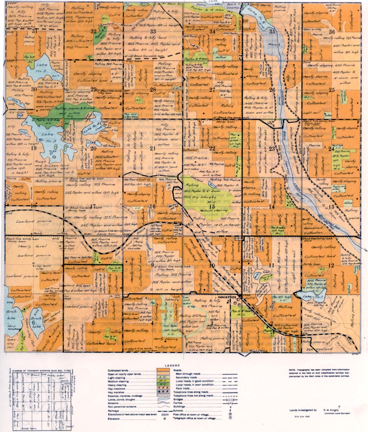 Township 51 Range 11 w 4th 1924