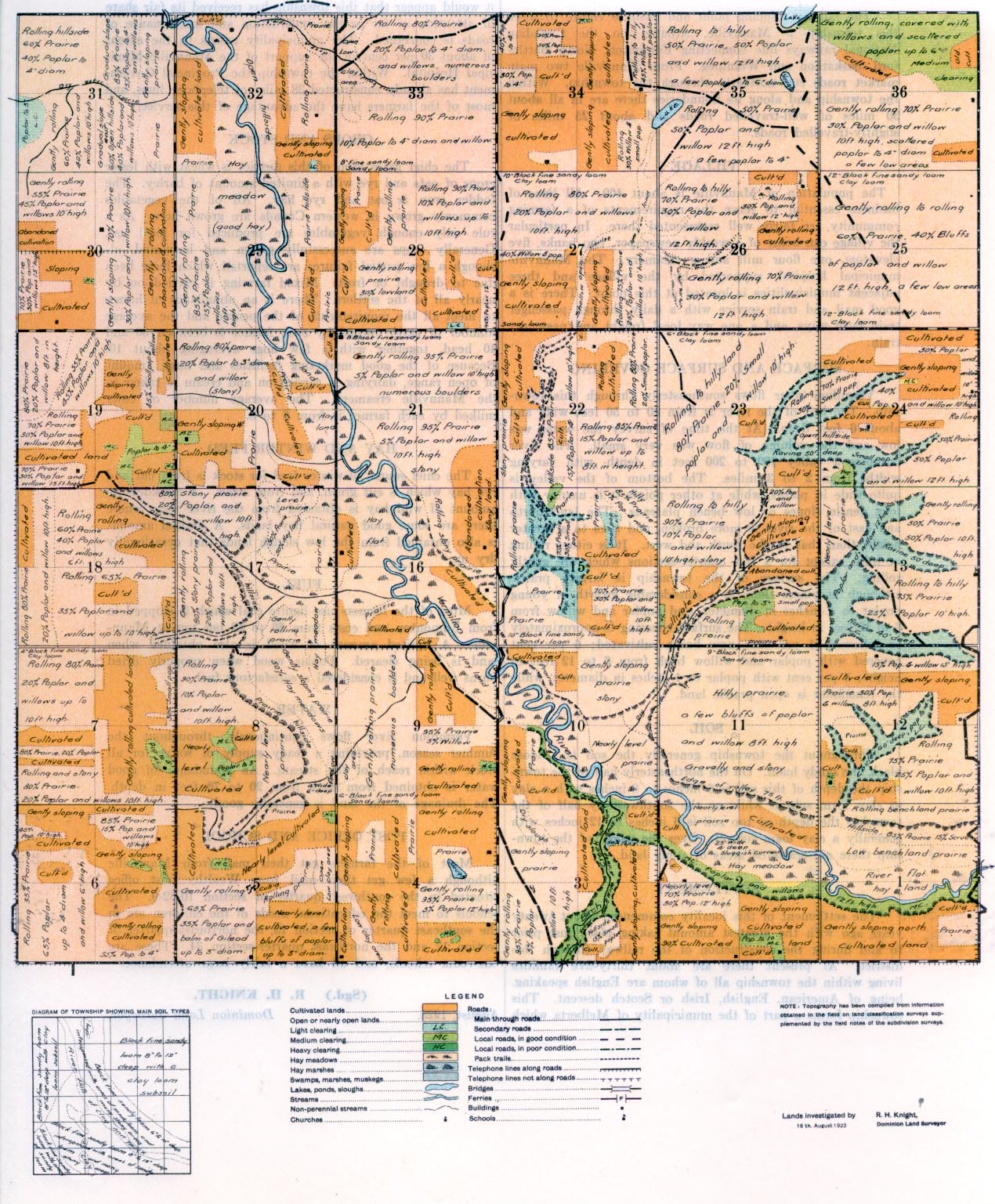 Township 51 Range 9 w 4th 1924