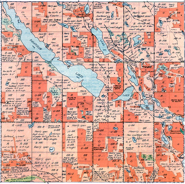Township 52 Range 1 w 4th 1924