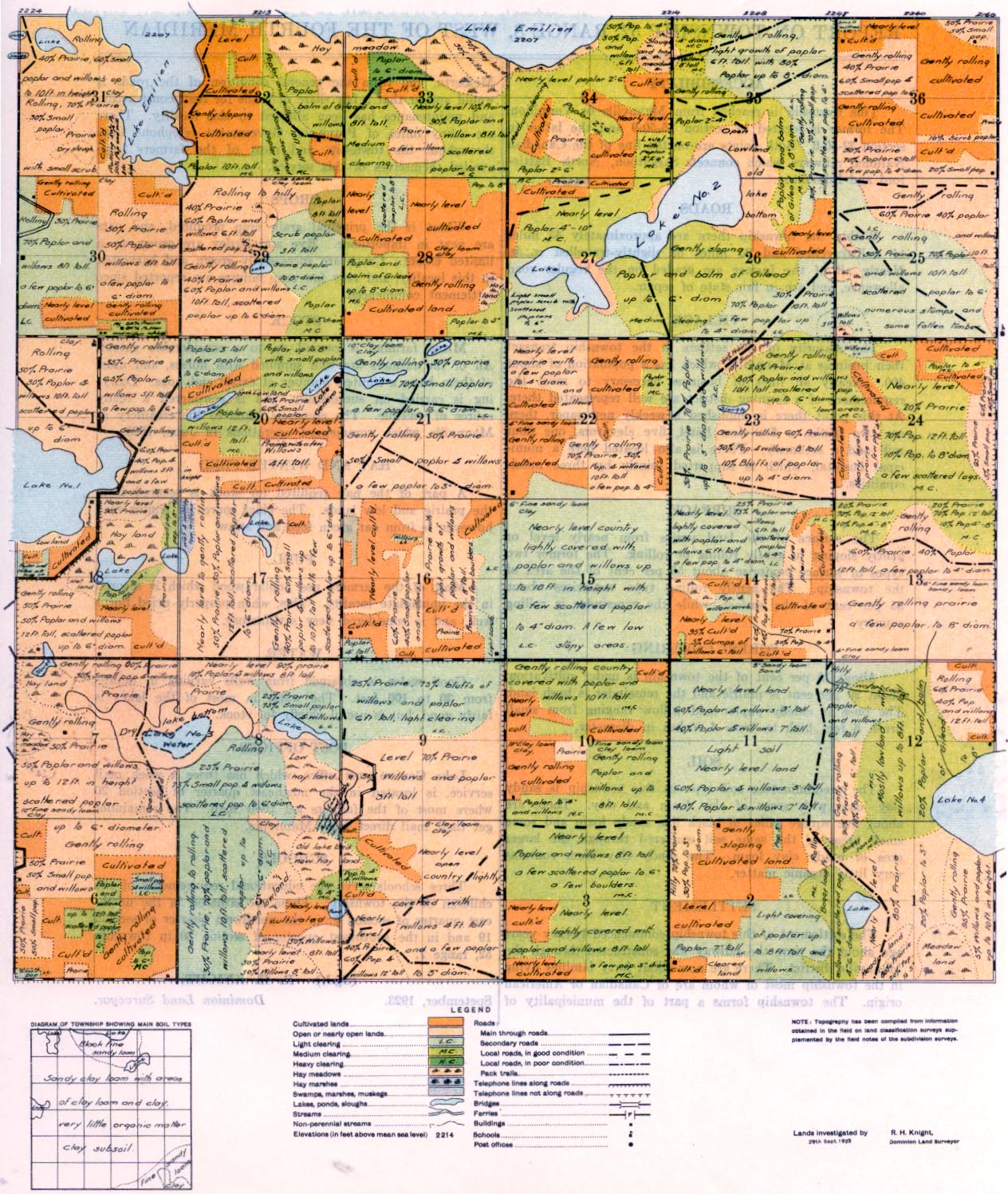 Township 52 Range 8 w 4th 1924