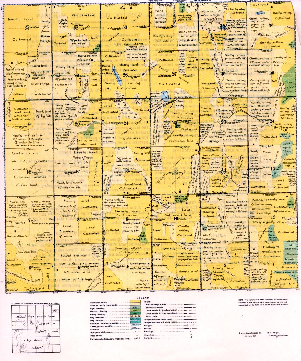 Township 53 Range 14 w 4th 1924