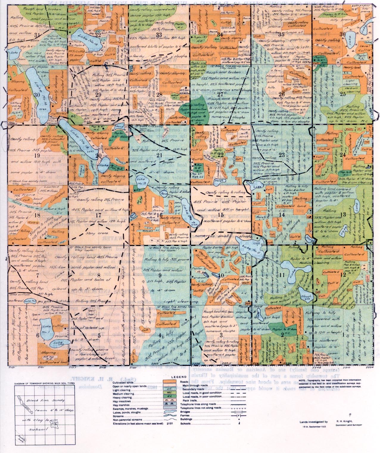 Township 53 Range 9 w 4th 1924