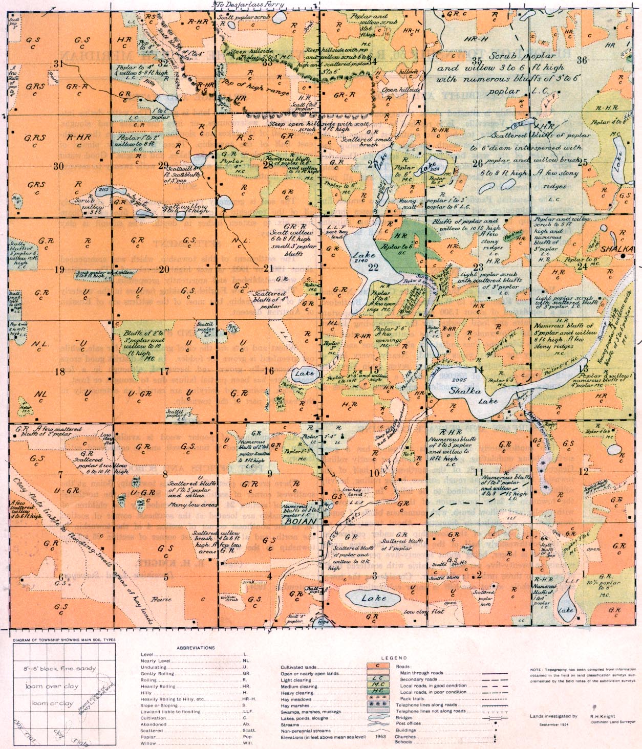 Township 56 Range 14 w 4th 1924