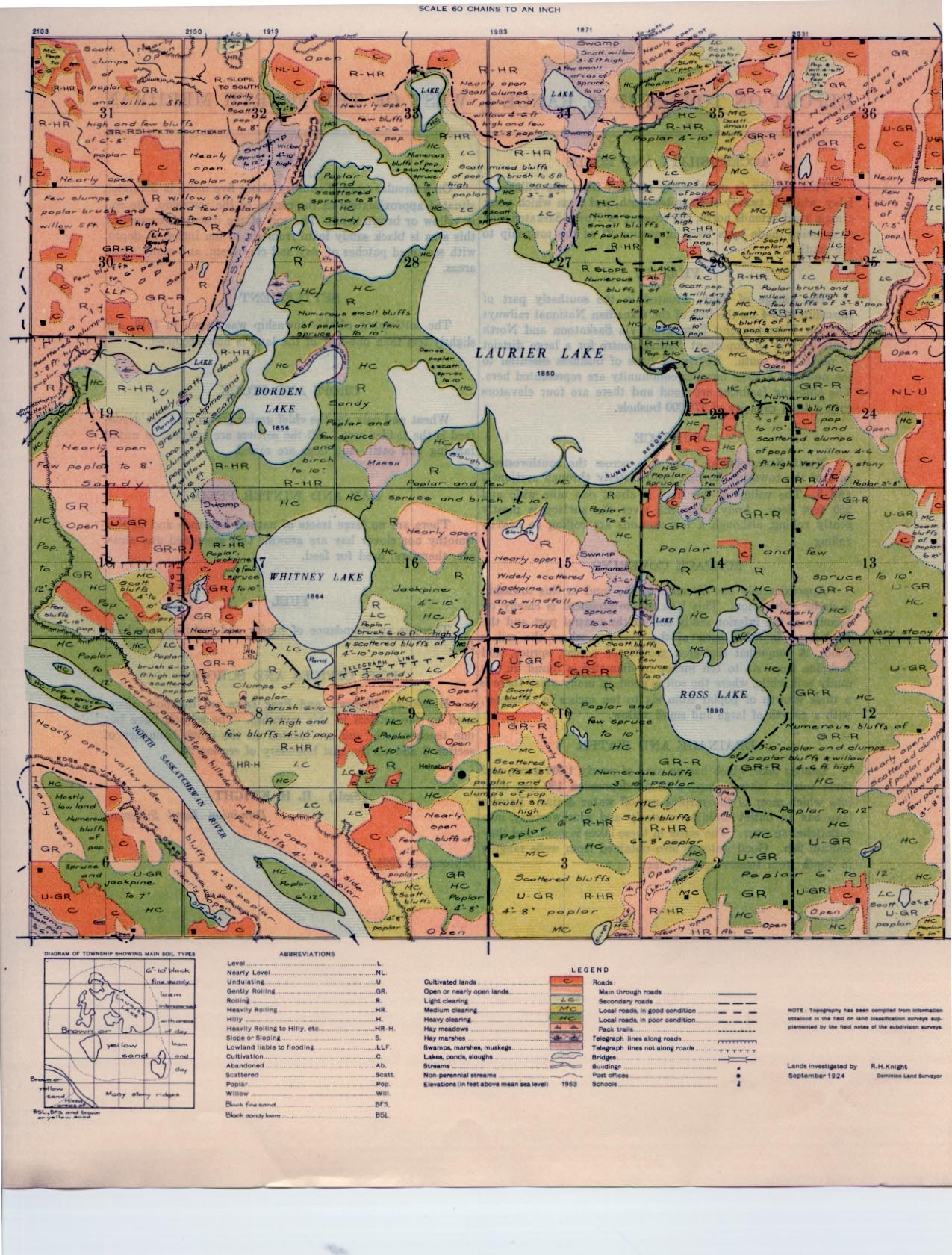 Township 56 Range 4 w 4th 1924